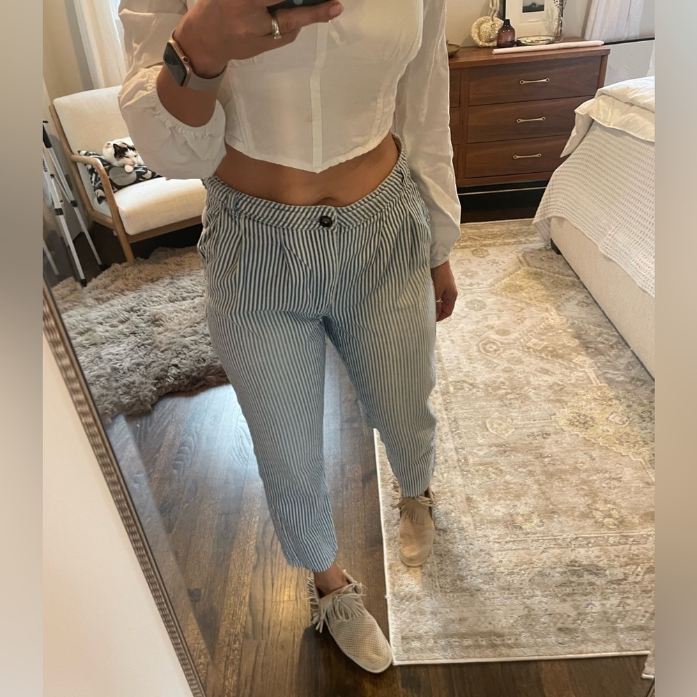 Free People Striped Pants - Picture 2 of 12